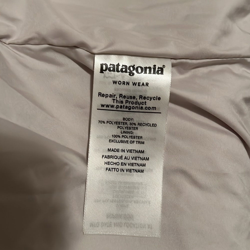 Patagonia Women's Los Gatos Fleece Vest Khaki Size Small - Picture 6 of 6